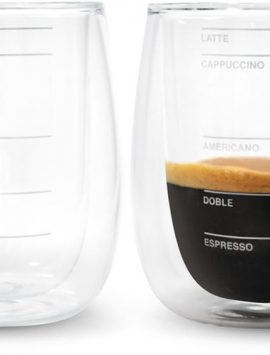 G302 SET DE VASOS DE VIDRIO BARISTA