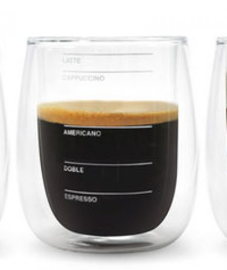 G302 SET DE VASOS DE VIDRIO BARISTA