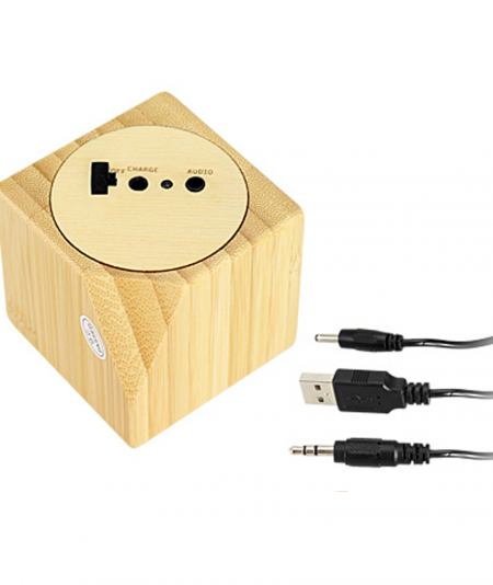 B50 USB Parlante de Bamboo