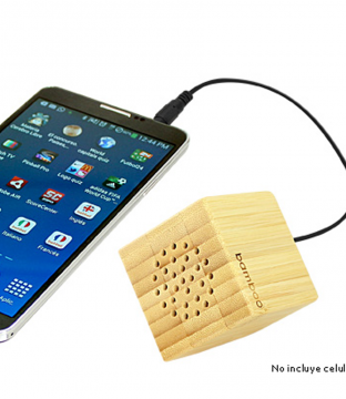 B50 USB Parlante de Bamboo