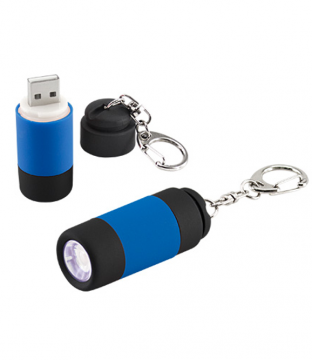 C45 Llavero-Linterna LED Cargador USB