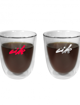 T549 SET DE VASOS DE VIDRIO DOUBLE