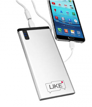 U63 Cargador Power-Bank metálico 6000mAh