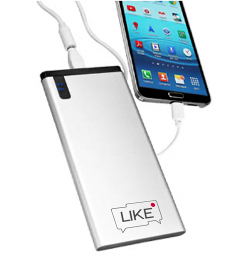 U63 Cargador Power-Bank metálico 6000mAh