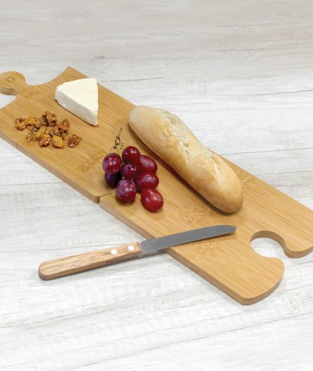 G315  SET DE TABLAS DE BAMBÚ PUZZLE