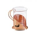 M82 Set de Cafetera Francesa y Tazas Cobrizada