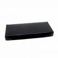 K61 Llavero Circular Cobrizado Negro