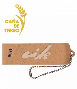 U5 USB Pendrive 16GB de caña de Trigo