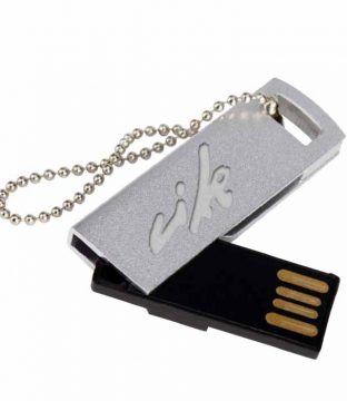 U9 USB Pendrive giro metálico 16GB