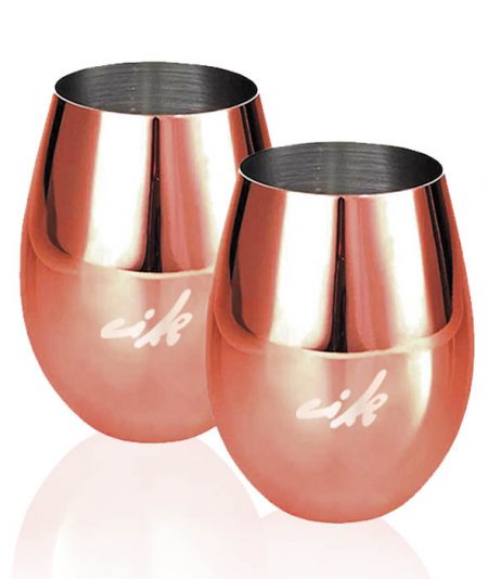 M104 Set de Vasos Cobrizados