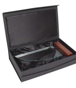A85 Trofeo Galvano de Madera y Cristal Sail