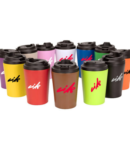 M78 Mug térmico metálico doble pared NORWAY 355cc.