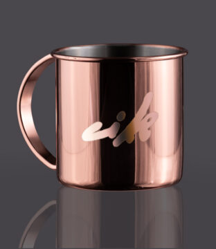 M96 Tazón metálico Cobrizado COPPER 1/2 L