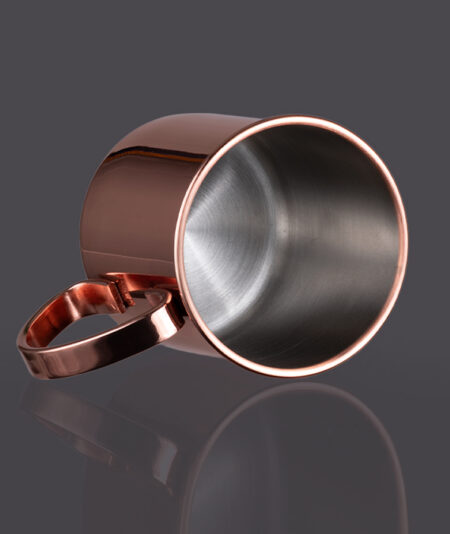M96 Tazón metálico Cobrizado COPPER 1/2 L