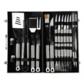 H28 Deluxe BBQ Set Metálico de 24 piezas