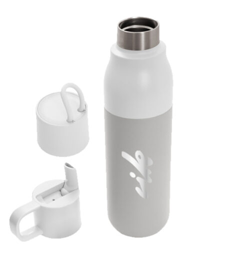 T813  BOTELLA TÉRMICA CON DOS TAPAS ROLLING TOP