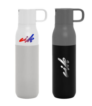 T813  BOTELLA TÉRMICA CON DOS TAPAS ROLLING TOP
